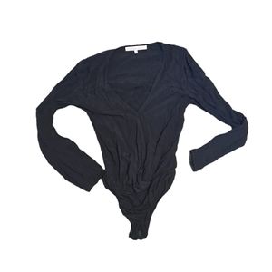 Lovers + Friends Black Bodysuit